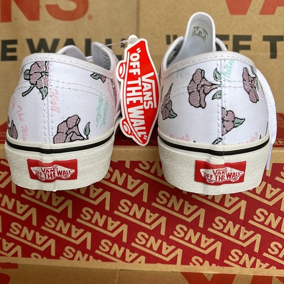 Vans Authentic (Thank You Floral) True White/Trwht sneakers Men’s - Picture 15 of 16